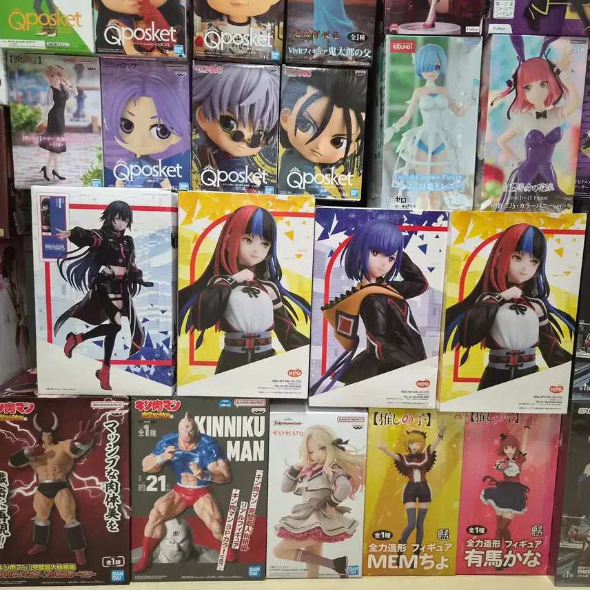 [BUNJANG] Sealed Collection Anime Figures (Oshi no Ko, Re:Zero, Gundam, etc.) - 50 Piece Lot / 미개봉) 최애의아이 리제로 기동전사건담 등 각종 피규어 50점 대량 판매