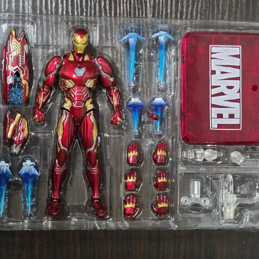 [BUNJANG] Bandai S.H.Figuarts Iron Man Mark 50 with Stand Set / shf 아이언맨 마크50 스탠드 합본