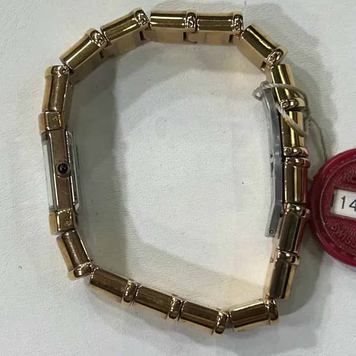 [SOLD OUT] 로만손 23k 도금 빈티지 여성 사각시계