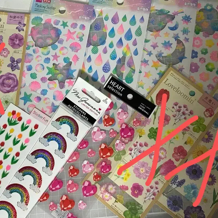 [BUNJANG] Mind Wave Classic Masking Seal Stickers / 마스킹 씰 스티커 마인드웨이브 고전 스티커