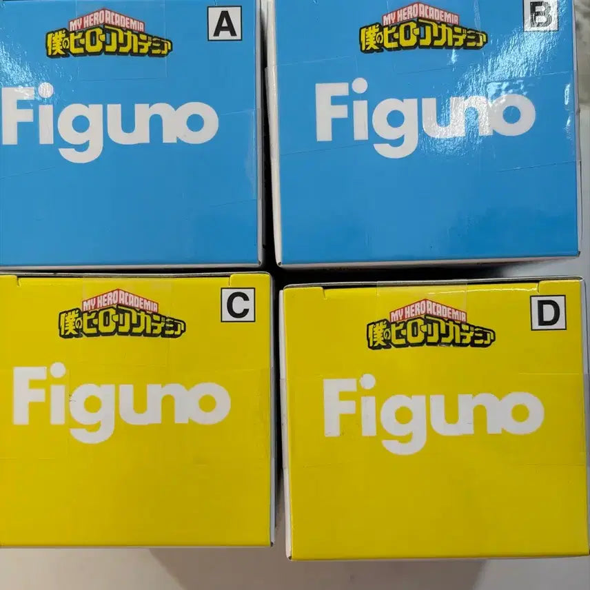 [BUNJANG] My Hero Academia Figuno Figures Set - Shoto &amp; All Might (Sealed) / (풀셋)나히아 쇼토 올마이트 figuno 피규노피그노피규어