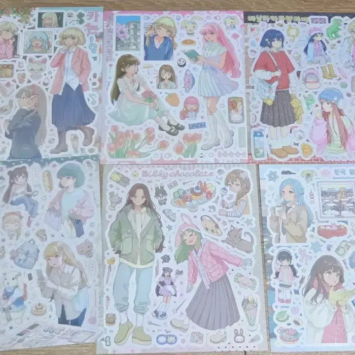 [BUNJANG] Kongjelly Person Die-Cut Sticker Set / 콩젤리님 스티커,씰스티커 판매합니다