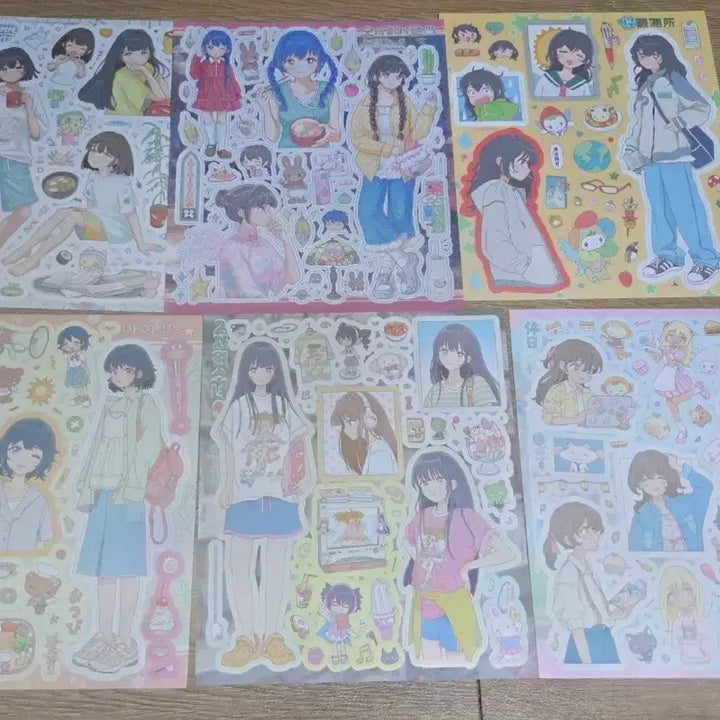 [BUNJANG] Kongjelly Person Die-Cut Sticker Set / 콩젤리님 스티커,씰스티커 판매합니다