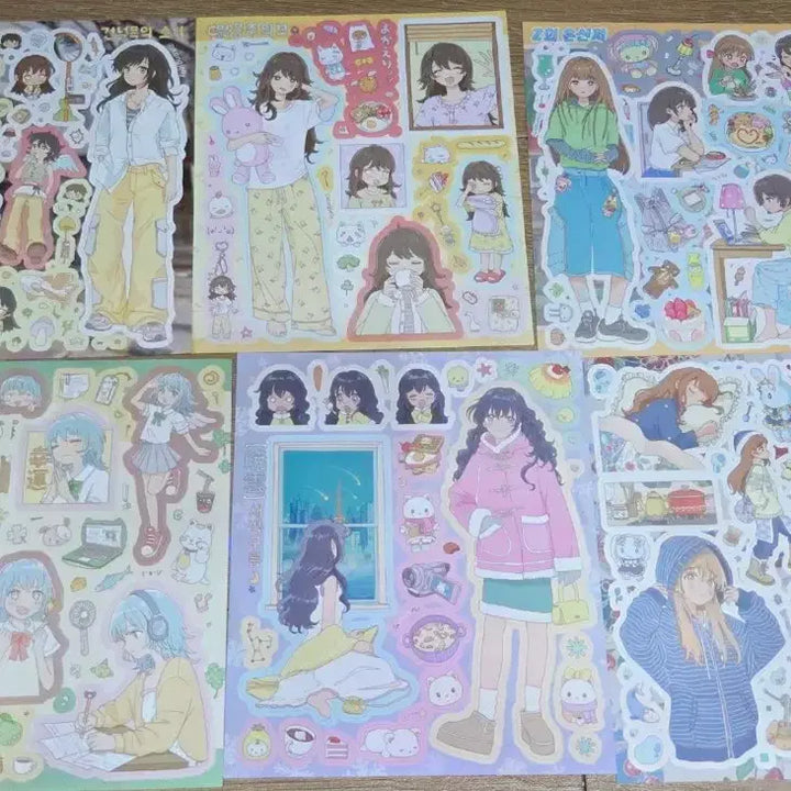 [BUNJANG] Kongjelly Person Die-Cut Sticker Set / 콩젤리님 스티커,씰스티커 판매합니다