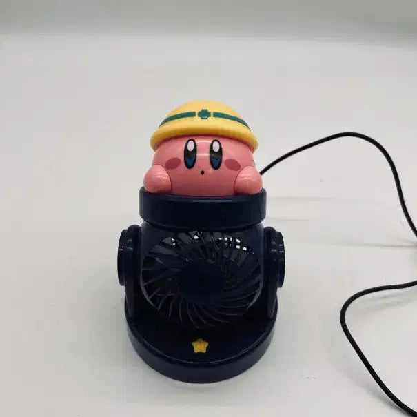 [SOLD OUT] 별의 커비 탁상용 USB 선풍기 피규어  15cm 새상품