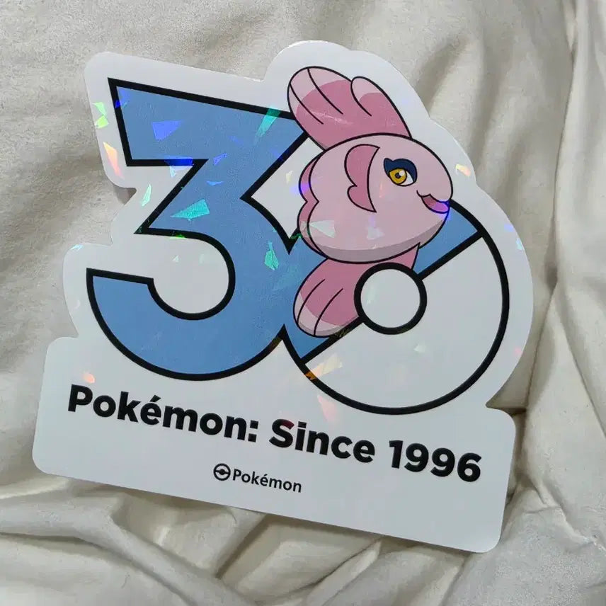 [SOLD OUT] 맘복치 로고 스티커 포켓몬 30주년