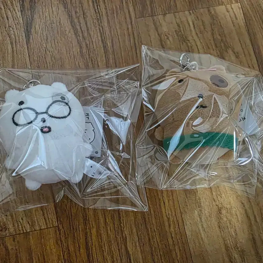 [BUNJANG] Nunmeong-i Keychain Set (Glasses, Tanning) / 눈멍이 키링 세트(안경, 태닝)