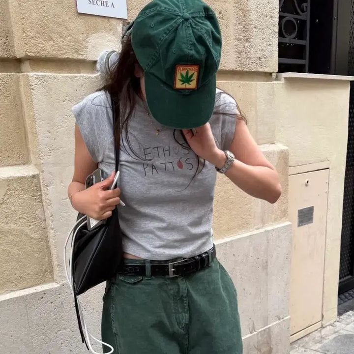 [BUNJANG] IDEA Green Cotton Cap / IDEA 볼캡
