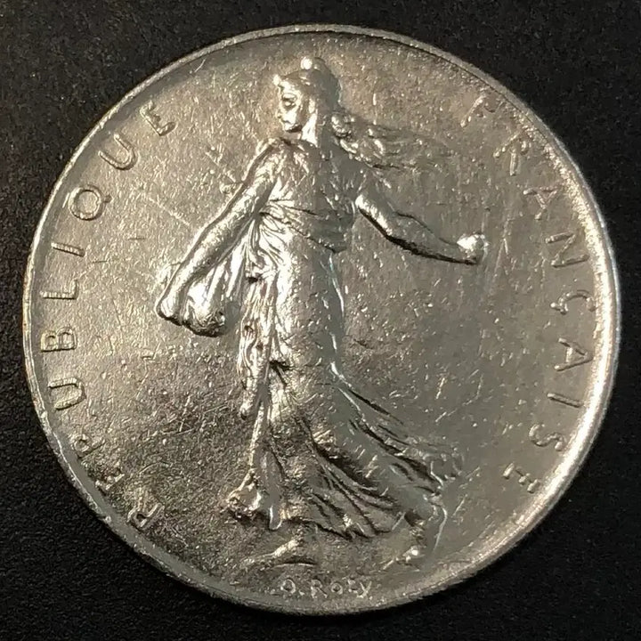 [BUNJANG] 1974 France 1 Franc Coin / 1974년 프랑스 1프랑 동전 w2232