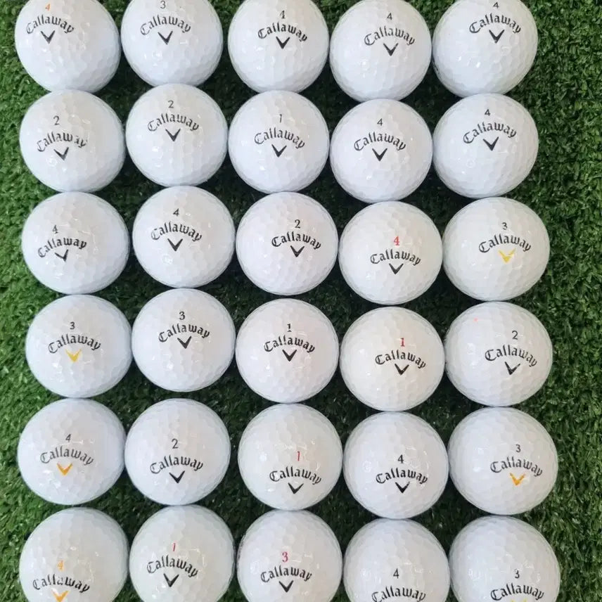 [BUNJANG] Callaway 3-Piece A+/A Grade 30 Golf Balls Lost Ball / 캘러웨이 3피스 A+/A급 30개 골프공 로스트볼