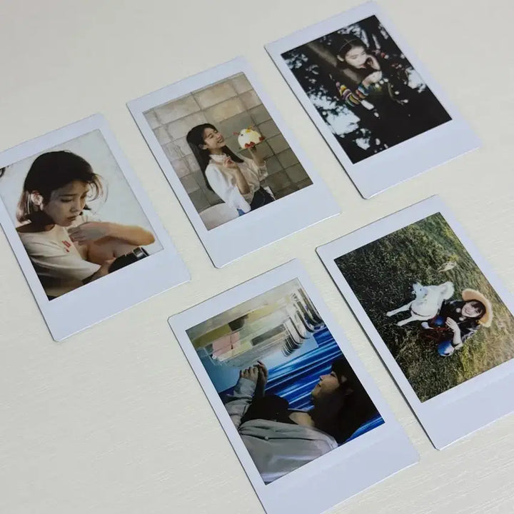 [BUNJANG] IU Instax Polaroid Unofficial Photocard Set / 아이유 인스탁스 폴라로이드 비공굿
