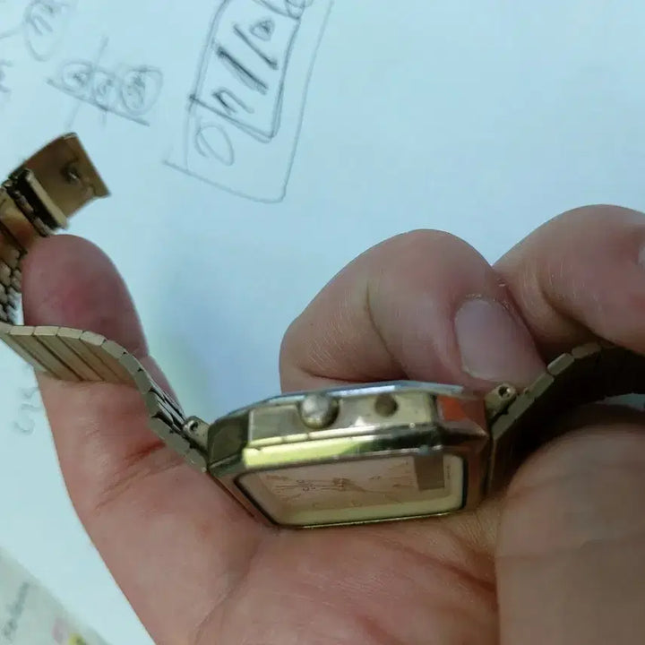 [BUNJANG] Casio Digiana Quartz Gold Watch / 카시오 디지아나 쿼츠 골드 시계