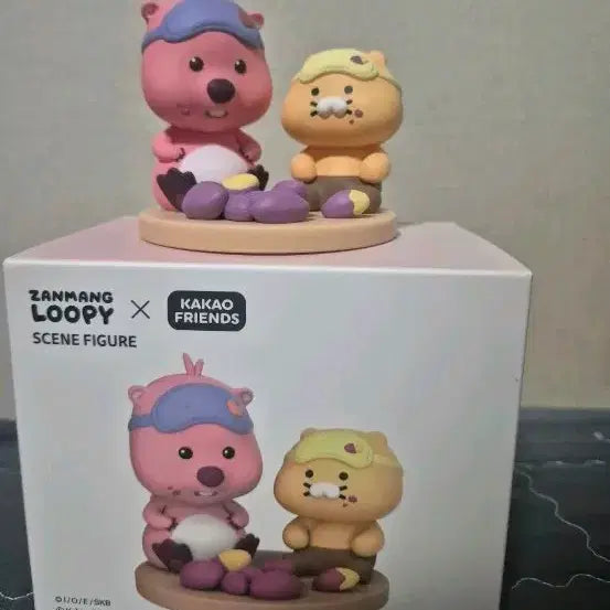 [BUNJANG] Jangmang Rupy x Chunsik Kakao Collaboration Figure / 잔망루피x춘식이 카카오콜라보피규어