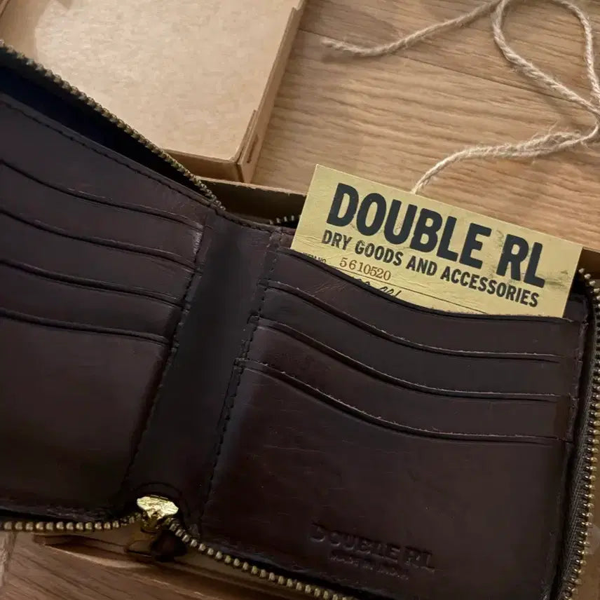 [BUNJANG] RRL Leather Wallet New / 더블알엘 레더 지갑 새상품