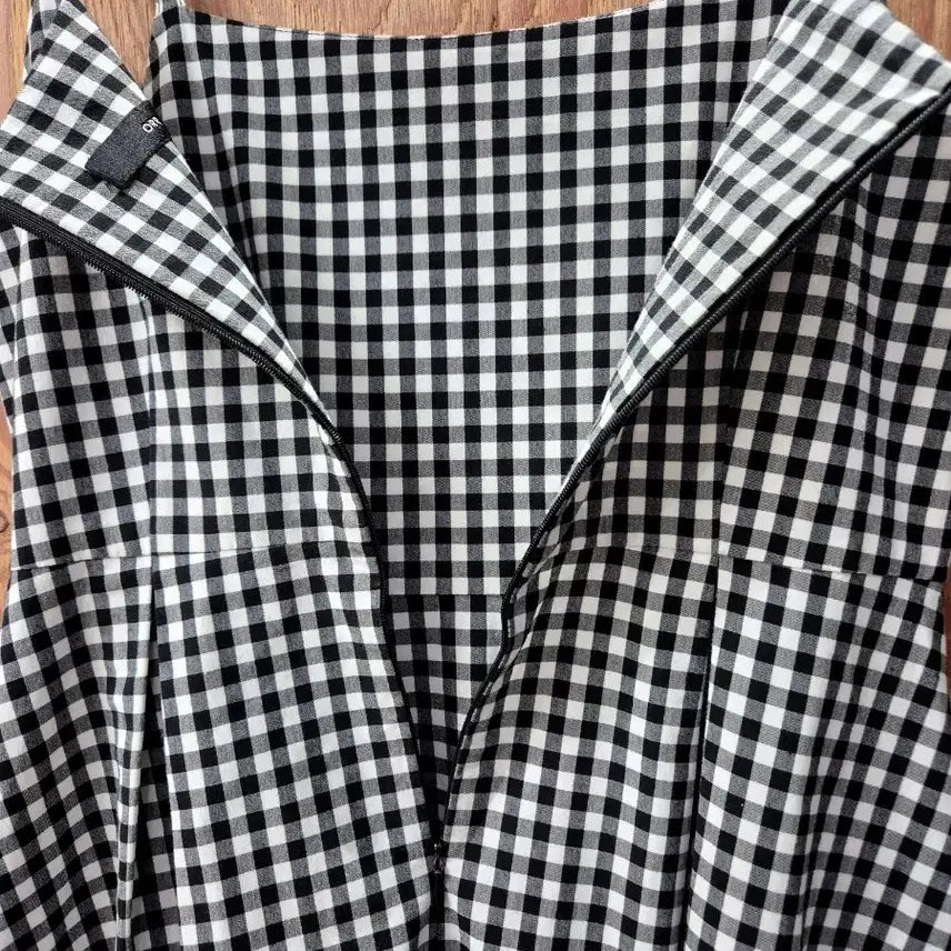 [BUNJANG] ORR Gingham Check One-Piece Dress / ORR 깅엄체크 원피스