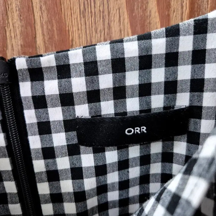 [BUNJANG] ORR Gingham Check One-Piece Dress / ORR 깅엄체크 원피스