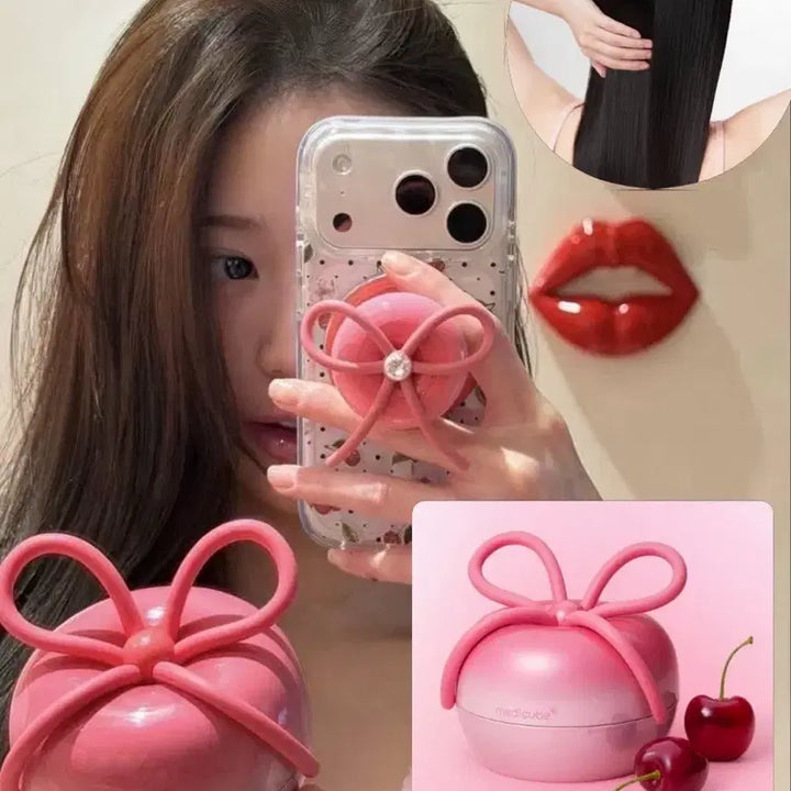 [BUNJANG] MediCube Forever Cherry Jang Wonyoung Hair Brush / 현물 바배 정품 새상품 메디큐브 포에버체리 장원영 헤어브러쉬 헤어빗