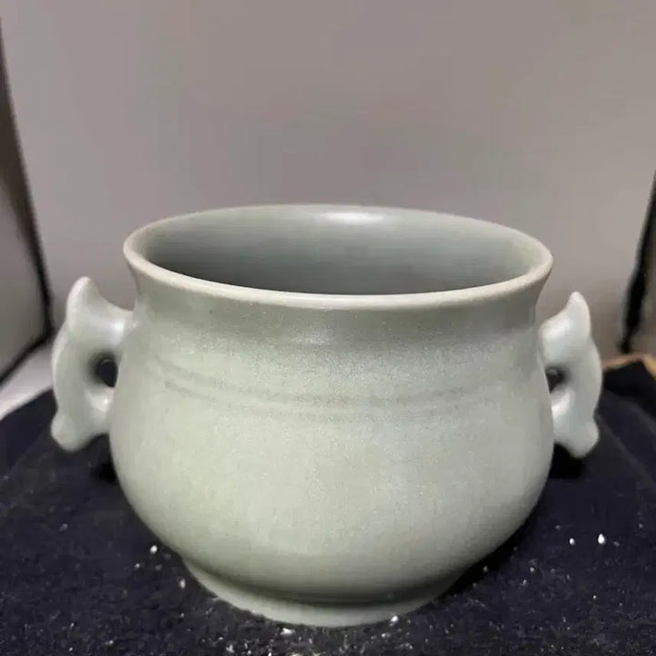 [BUNJANG] Southern Song Dynasty / Yuan Dynasty Celadon Vase / 진품 남송시대 용천요(운송시간13일) 안쪽에 경선있음