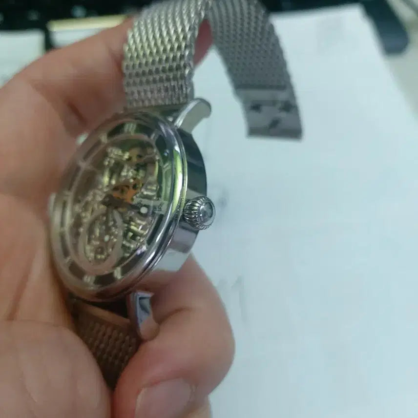[BUNJANG] Ingersoll Skeleton Metal Watch / 잉거솔 스켈레톤 메탈 시계