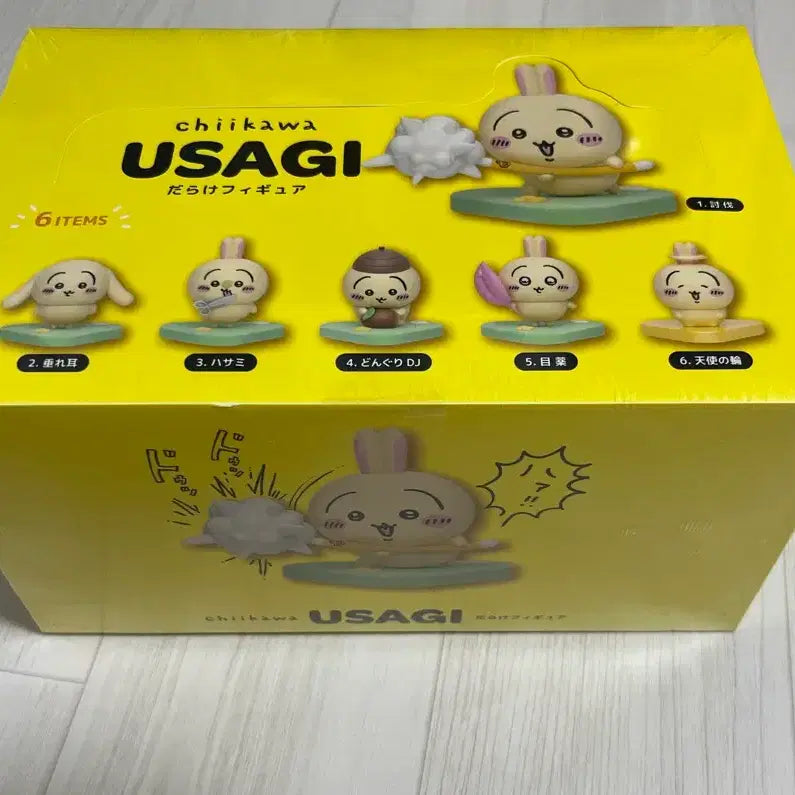 [BUNJANG] Chiikawa Usagi Figurines Full Box Set / 치이카와 컬렉션 우사기 투성이 피규어 풀박스 미개봉