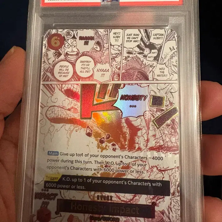 [BUNJANG] One Piece OP11 EN Honesty Impact Alternate Art PSA 9 Graded Card / 이벤트 페레 영판 PSA9 어니스트 임팩트 팝니다.