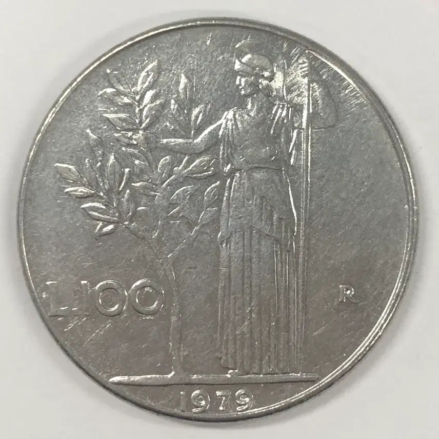 [BUNJANG] 1979 Italy 100 Lire Coin / 1979년 이탈리아 100리라 동전 S4059