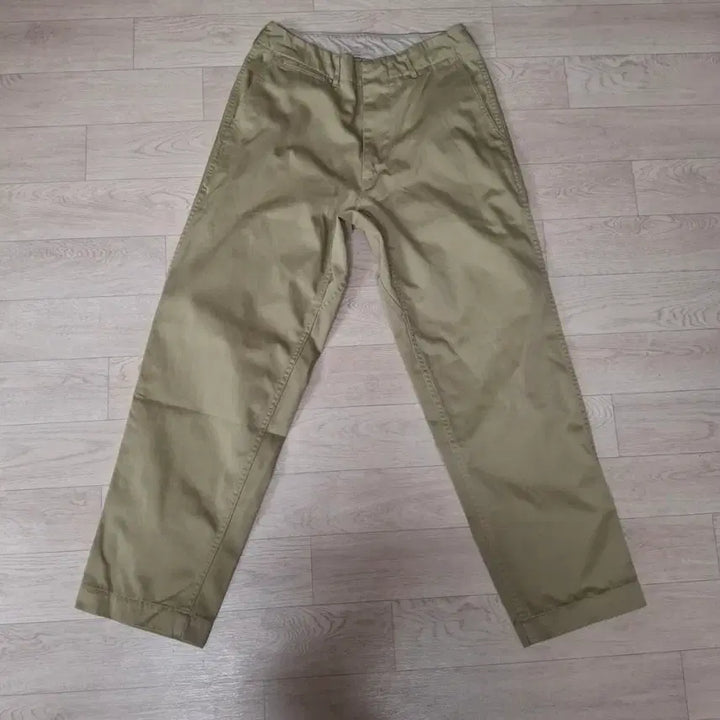 [BUNJANG] nanamica Wide Chino Khaki Pants / [30] 나나미카 와이드치노 카키 nanamica