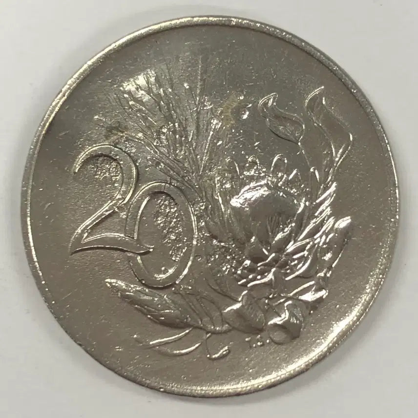 [BUNJANG] 1965 South Africa 20 Cents Coin / 1965년 남아프리카 공화국 20센트 동전 S4065