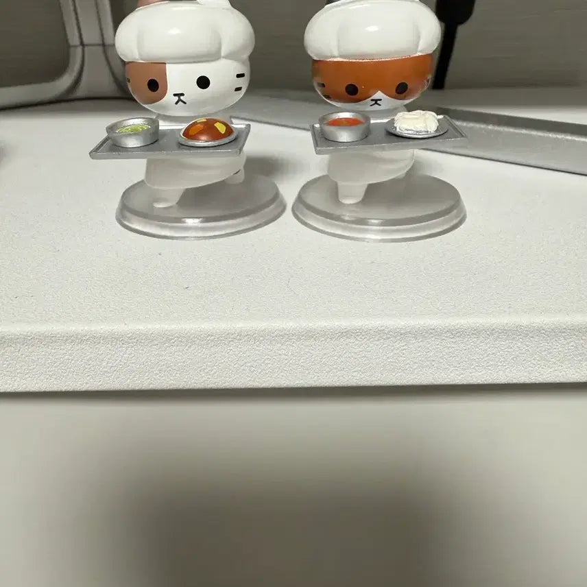 [BUNJANG] Lunch Lady Cat Figure Gacha Set / 급식 고양이 피규어 가챠 네코 급식실 영양사