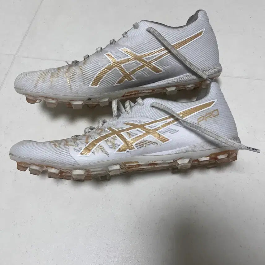 [BUNJANG] Asics DS Light Acros Pro 3 AG Soccer Cleats 270 / 아식스 ds light acros 아크로스  pro 3 ag 270