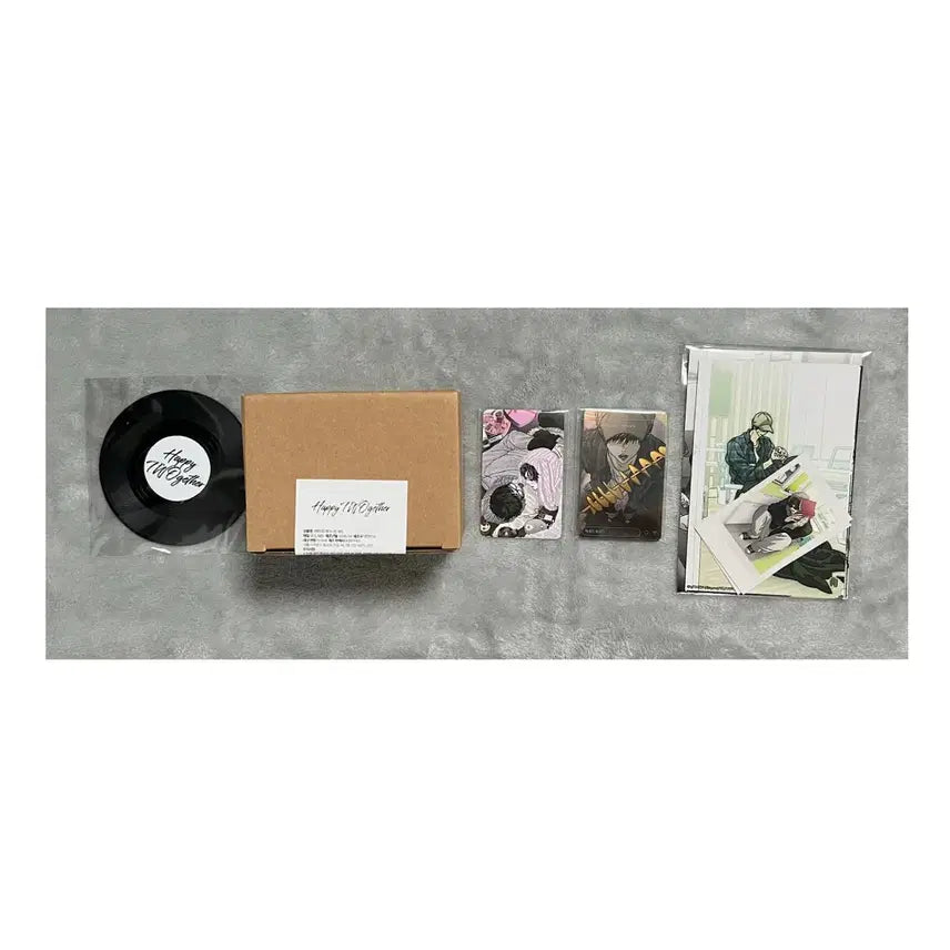 [BUNJANG] B-ON Happy Together Glass Cup Set, Film Set, W-Gram Photocard Set Bundle / 비온 해피투게더 유리컵 세트 필름 세트 위그램 포토카드 세트 일괄 양도