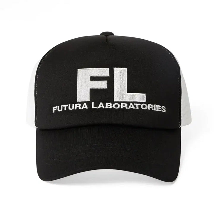 [BUNJANG] thisisneverthat x Futura Laboratories Mesh Trucker Cap Black / 디스이즈네버댓 x 퓨추라 래버러토리 메쉬 트러커 캡 블랙