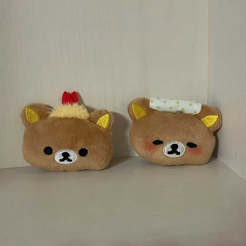 [BUNJANG] Rilakkuma Store Manager Plush Badge / 리락쿠마 점장 인형 뱃지
