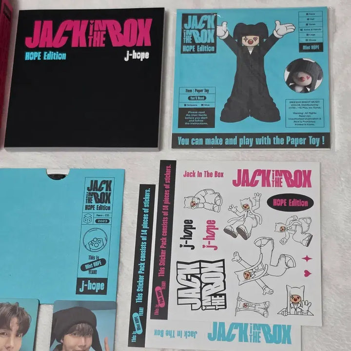 [BUNJANG] BTS j-hope JACK IN THE BOX HOPE EDITION Album / BTS 제이홉 JACK IN THE BOX HOPE EDITION 앨범