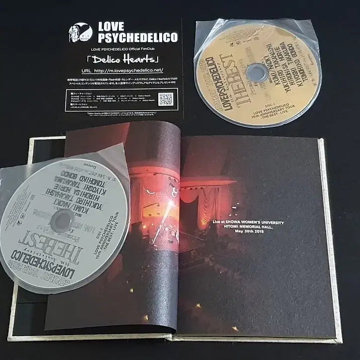 [SOLD OUT] 러브사이키델리코 라이브 앨범 BEST LIVE (2CD) 음반
