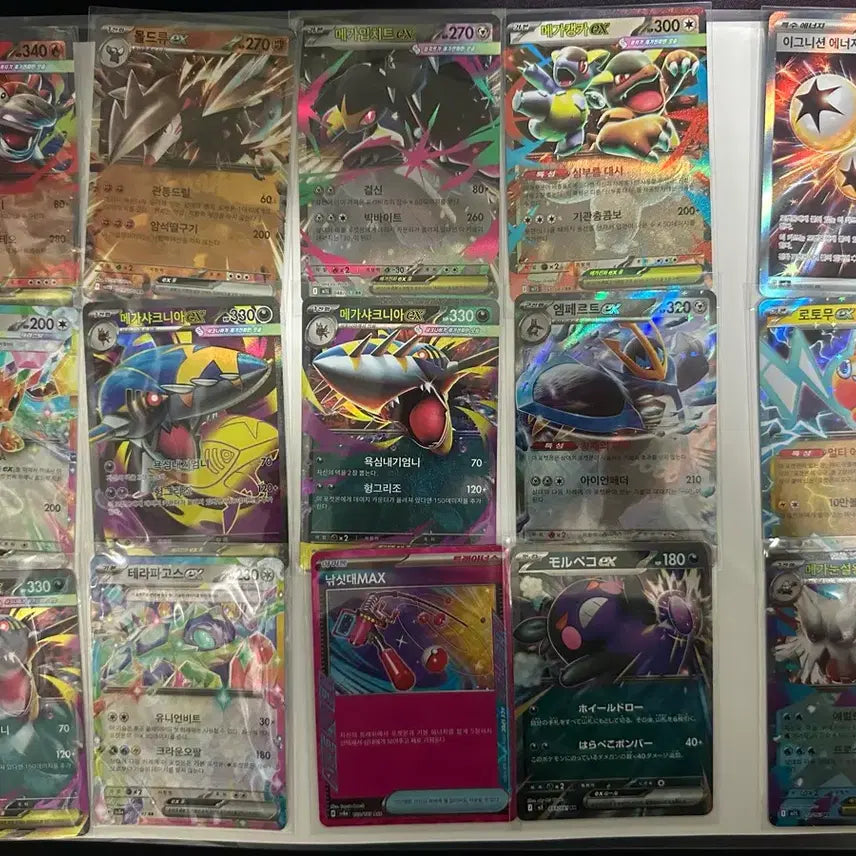 [BUNJANG] Pokemon Cards Various RR 80 Cards Bundle Set / 포켓몬카드 각종rr 80장 일괄판매