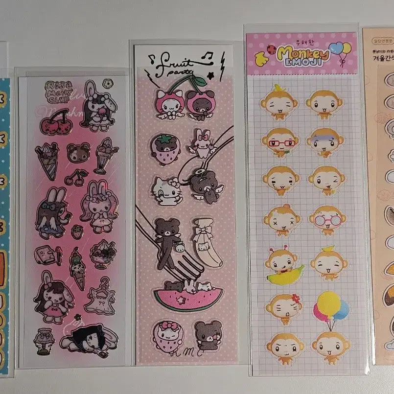 [BUNJANG] Character Sticker Bundle Set (45 sheets) / 다꾸 인물 캐릭터 꾸미기 스티커 45장 일괄