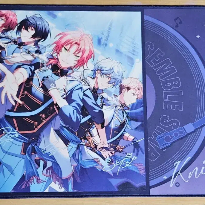 [BUNJANG] Ensemble Stars! Knights Desk Mat Large Mouse Pad - Sena Izumi, Tsuknaga Leo, Suou Tsukasa, Sakuma Ritsu, Narukami Arashi / 앙스타 앙상블 스타즈 데스크 매트 장패드 마우스 패드 나이츠 중스타