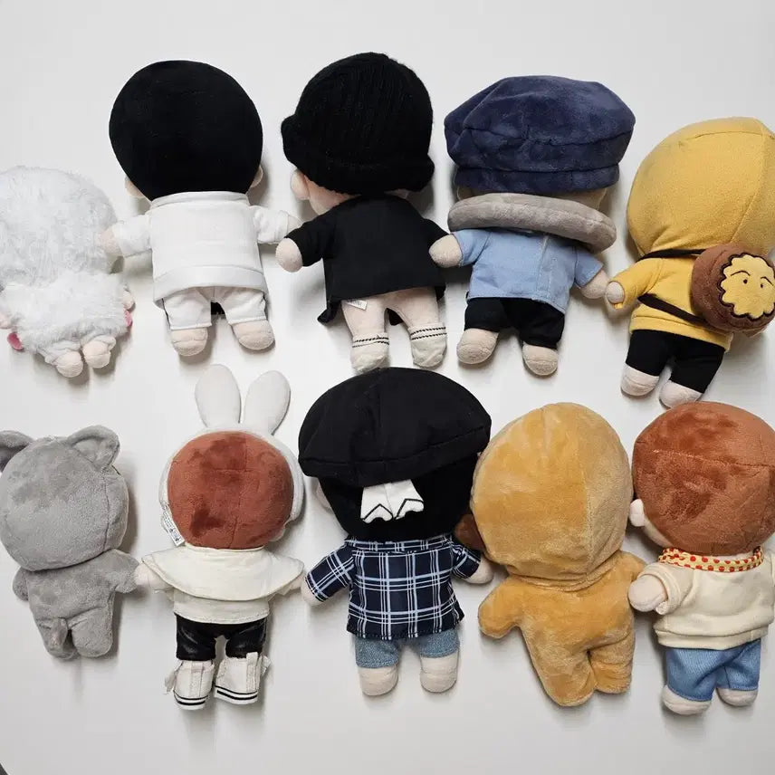 [BUNJANG] BTS Suga (Min Yoongi) Plush Doll Bundle Set / [BTS] 슈가(민윤기) 봉제인형 10개 일괄 판매