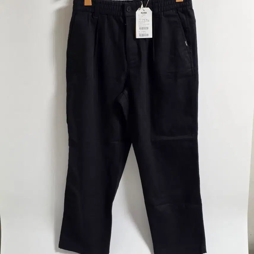 [BUNJANG] Kodak Corduroy Cotton Banding Pants Black L / [새상품/L] 코닥(Kodak) 코듀로이/면 밴딩 팬츠 블랙