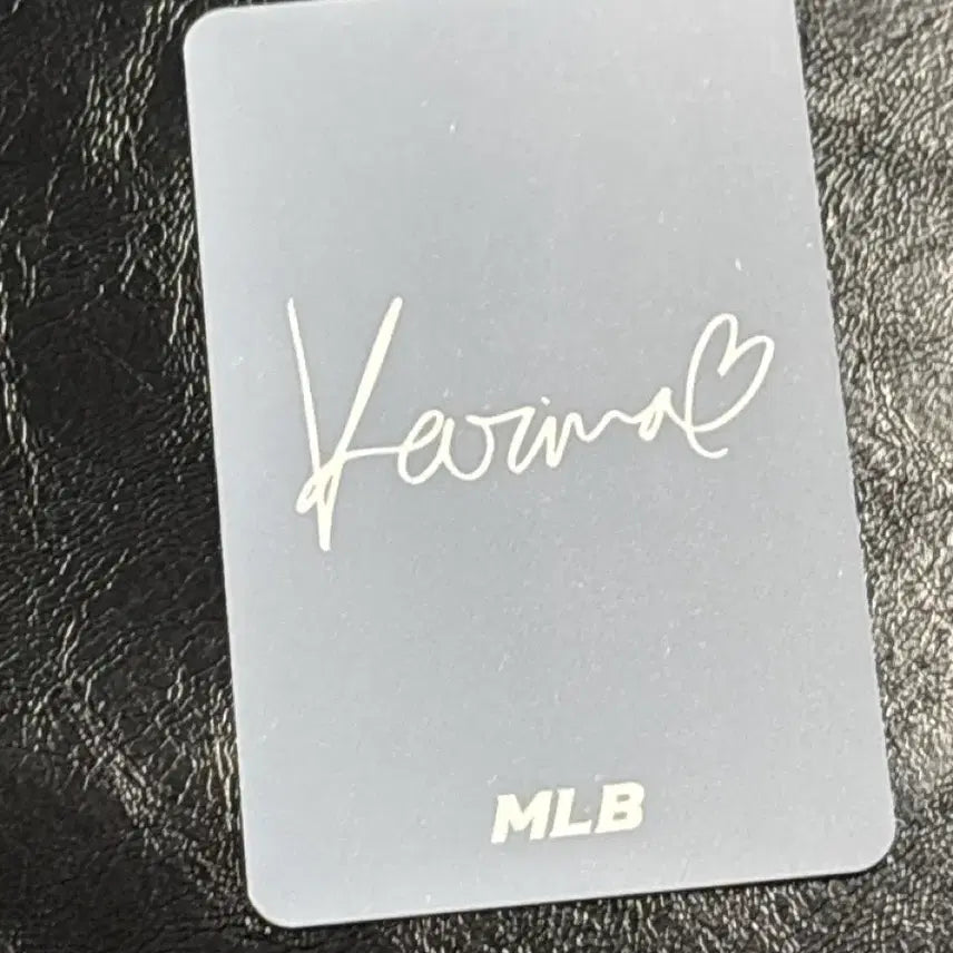 [BUNJANG] Aespa Karina MLB Photocard / 에스파 카리나 MLB mlb 포토카드