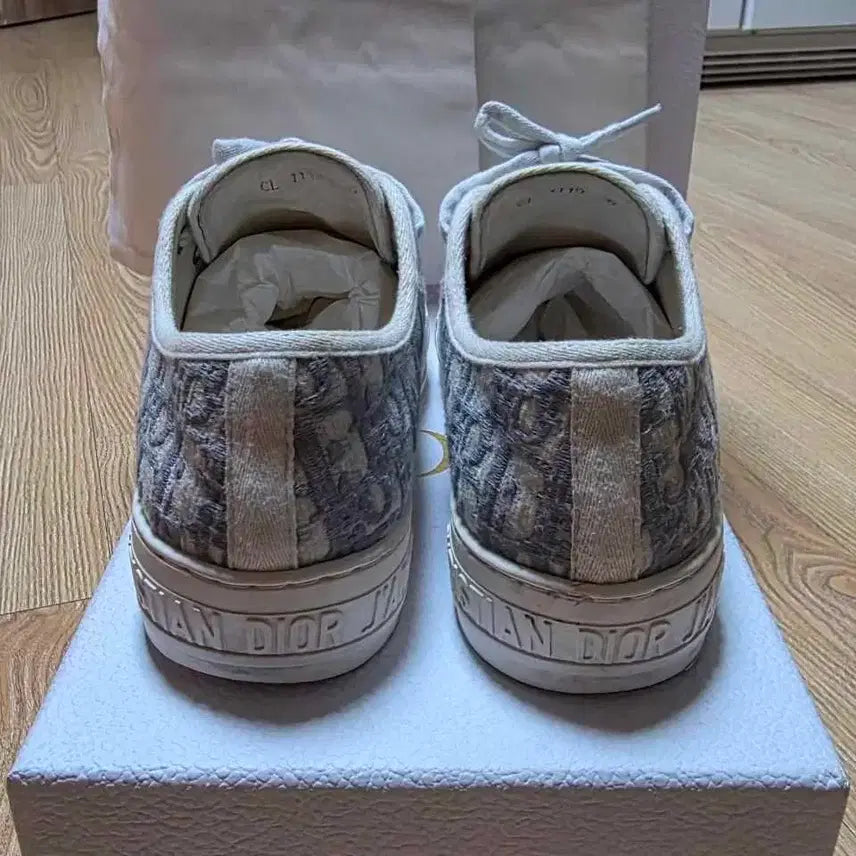 [BUNJANG] Dior Canvas Low-Top Sneakers Women&