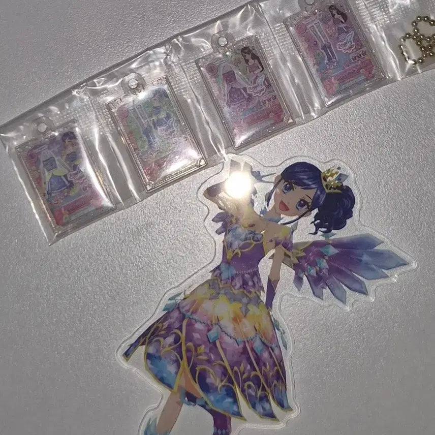 [BUNJANG] Aikatsu! AiMSTAR Marine Aoi Zodiac Coord Acrylic Keychain Gacha / 아이카츠 아이엠스타 마린 아오이 dcd 아크릴 별자리 코디 카드 가챠