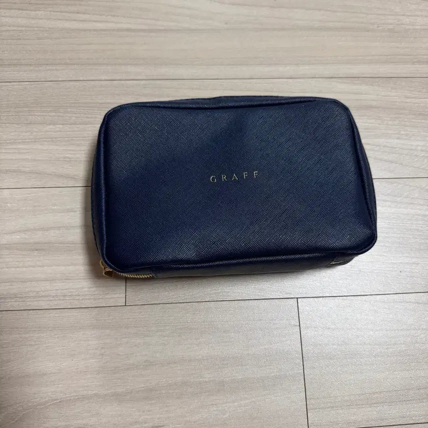 [BUNJANG] Korean Air Prestige Class Graff Amenity Kit Pouch / 대한한공 프레스티지(비즈니스) 그라프 파우치