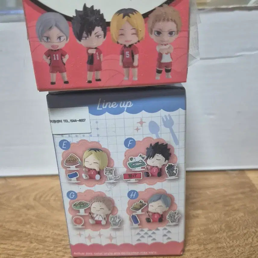 [BUNJANG] Haikyuu!! Nendoroid Mini Nekoma Edition Lev Set / 하이큐 미니넨도 서프라이즈 네코마 에디션 리에프 set
