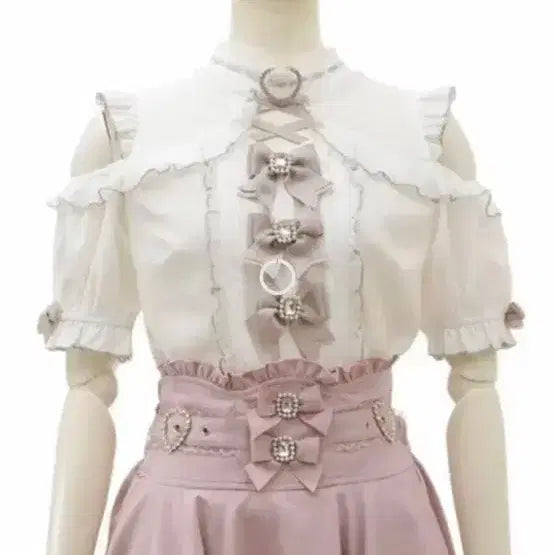 [BUNJANG] Liz Lisa 3-Tiered Blouse / 가격인하 없음)리즈리사 3연 블라우스