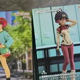 [BUNJANG] Bandai Banpresto Gundam Amaze Yuzuriha 2-Type Figure Set (Unsealed) / 반다이 건담 반프레스토 마츄 피규어 2종 개봉품 일괄판매 합니다