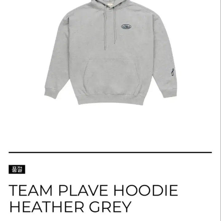 [BUNJANG] Playve Hooded Sweatshirt M / 팀 플레이브 후드티 M