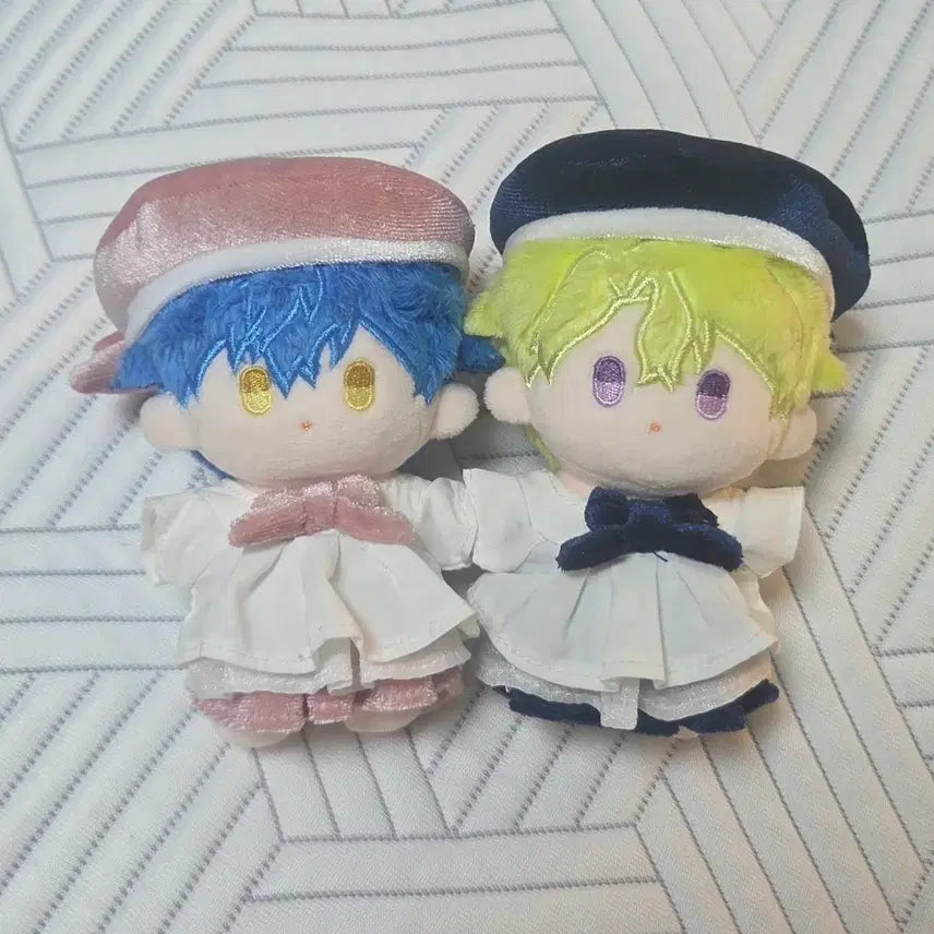 [BUNJANG] Ensemble Stars! Wagikoro Nui Doll Set - Hiroyori &amp; Jun (10cm) / [옷포함] 앙스타 누이 와기앙스타 10cm 히요리, 쥰 일괄