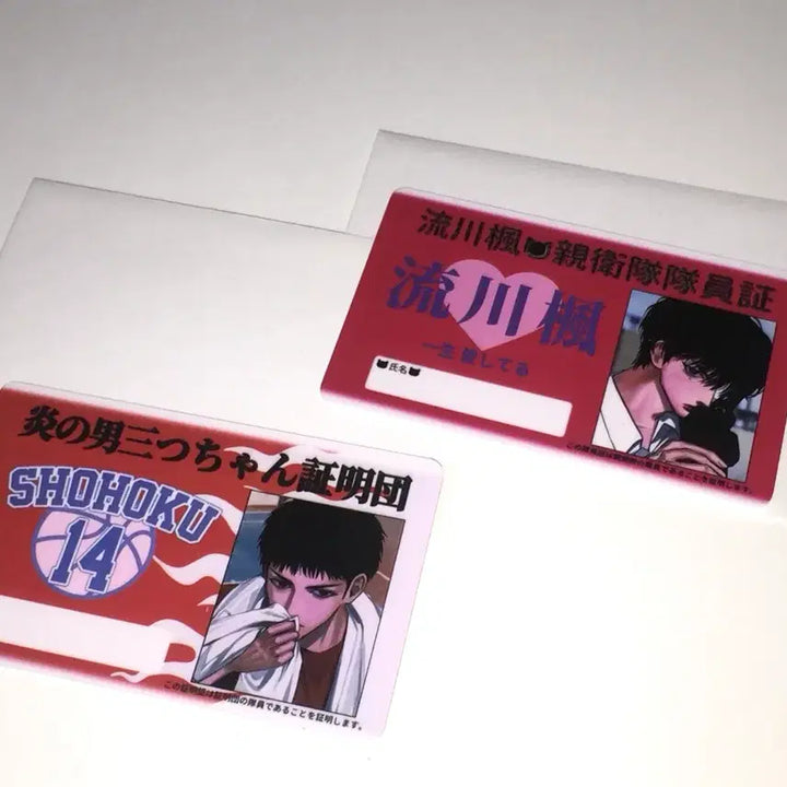 [BUNJANG] Slam Dunk Seo Tae Woong &amp; Jeong Dae Man Student ID Set / 슬램덩크 서태웅 정대만 학생증